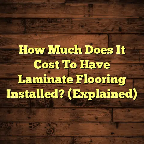 How Much Does It Cost To Have Laminate Flooring Installed? (Explained)