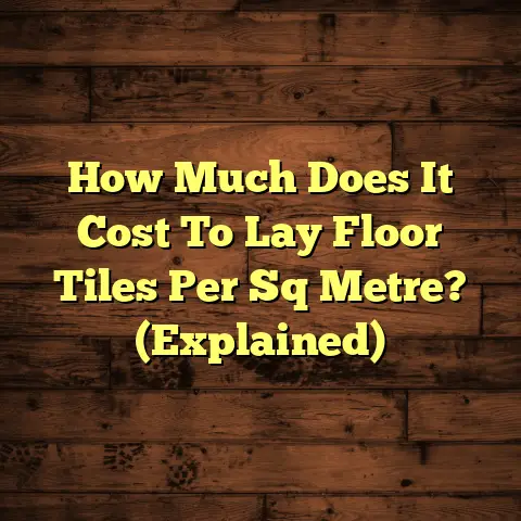 How Much Does It Cost To Lay Floor Tiles Per Sq Metre? (Explained)