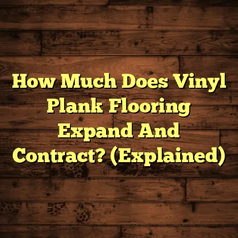 How Much Does Vinyl Plank Flooring Expand And Contract? (Explained)