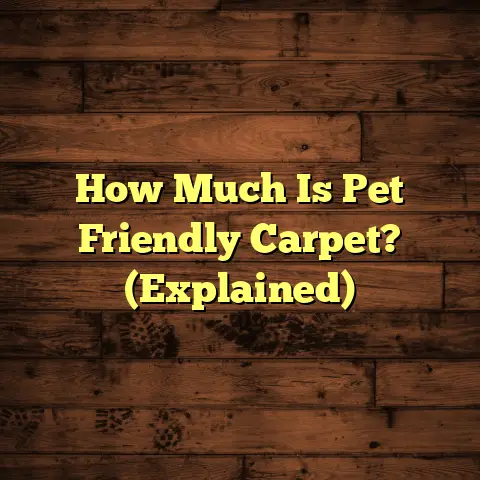 How Much Is Pet Friendly Carpet? (Explained)