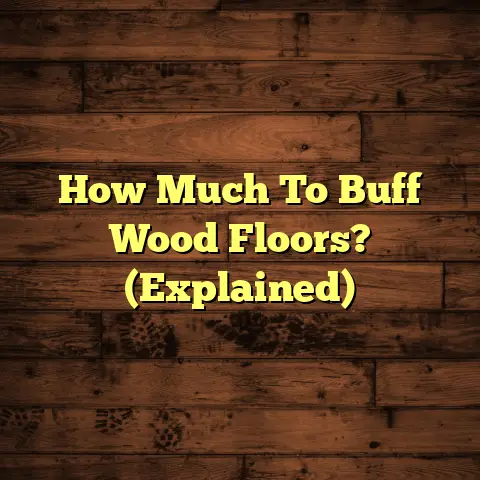 How Much To Buff Wood Floors? (Explained)