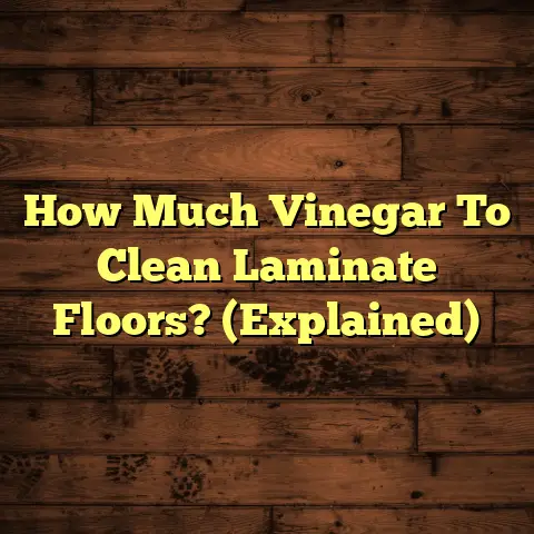 How Much Vinegar To Clean Laminate Floors? (Explained)