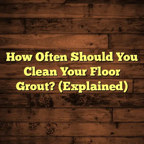 How Often Should You Clean Your Floor Grout? (Explained)