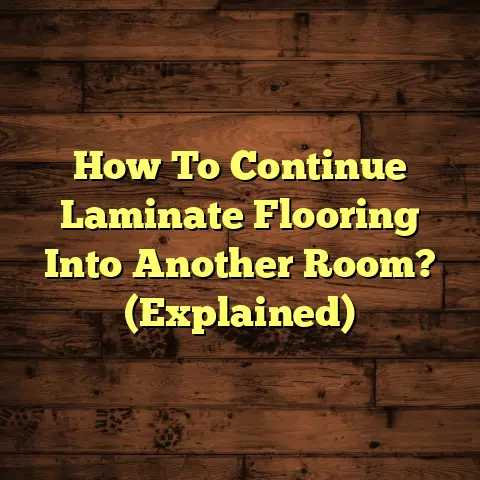 How To Continue Laminate Flooring Into Another Room? (Explained)