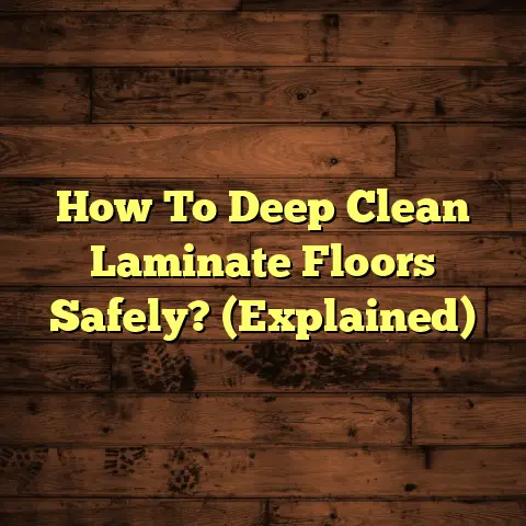 How To Deep Clean Laminate Floors Safely? (Explained)