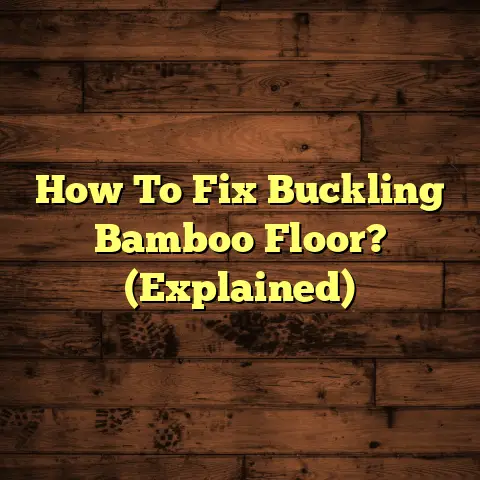 How To Fix Buckling Bamboo Floor? (Explained)