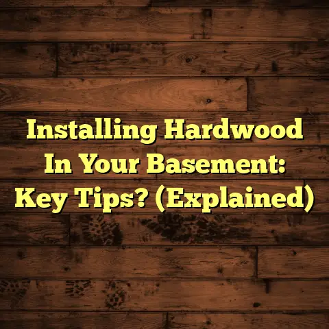 Installing Hardwood In Your Basement: Key Tips? (Explained)