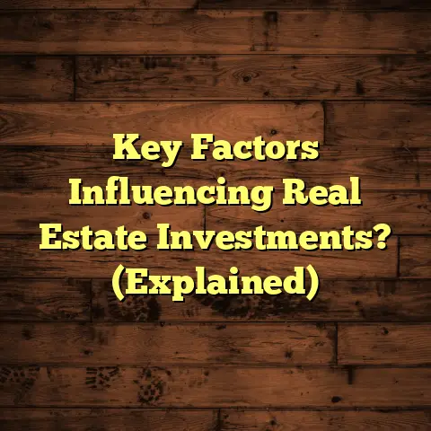 Key Factors Influencing Real Estate Investments? (Explained)