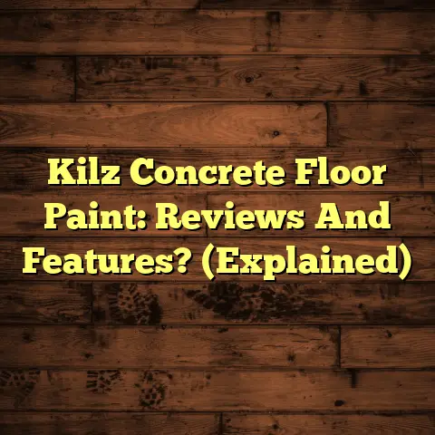 Kilz Concrete Floor Paint: Reviews And Features? (Explained)