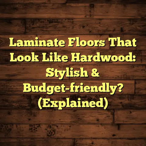 Laminate Floors That Look Like Hardwood: Stylish & Budget-friendly? (Explained)