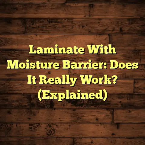 Laminate With Moisture Barrier: Does It Really Work? (Explained)