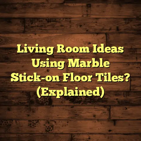 Living Room Ideas Using Marble Stick-on Floor Tiles? (Explained)