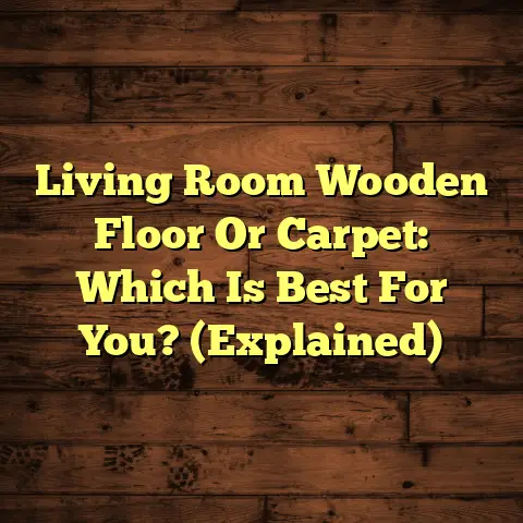 Living Room Wooden Floor Or Carpet: Which Is Best For You? (Explained)