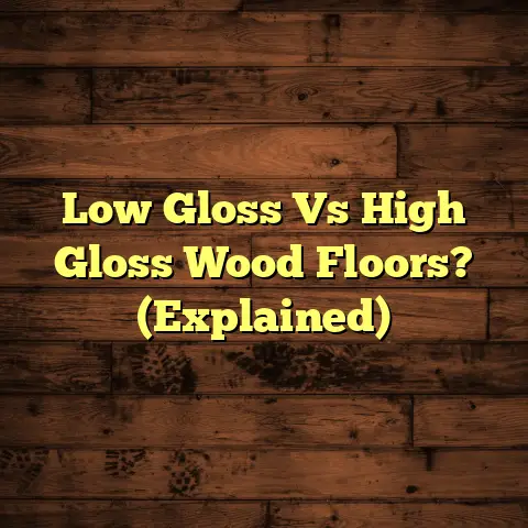 Low Gloss Vs High Gloss Wood Floors? (Explained)