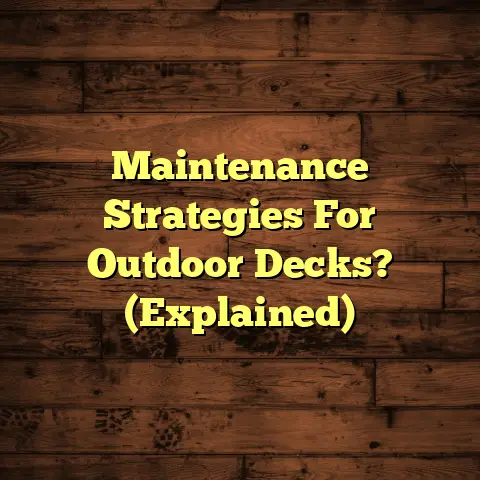 Maintenance Strategies For Outdoor Decks? (Explained)