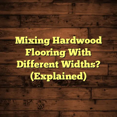 Mixing Hardwood Flooring With Different Widths? (Explained)