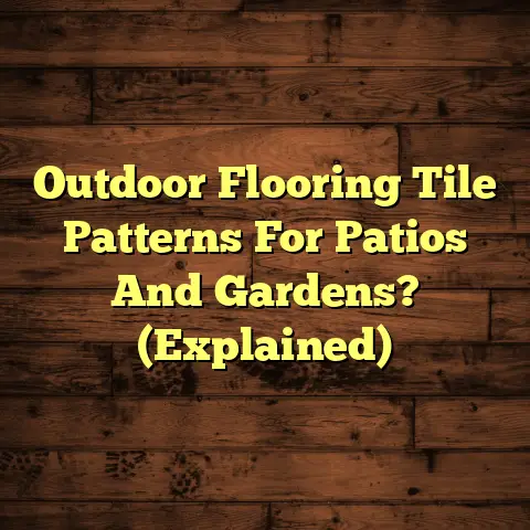 Outdoor Flooring Tile Patterns For Patios And Gardens? (Explained)