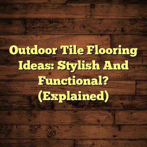 Outdoor Tile Flooring Ideas: Stylish And Functional? (Explained)