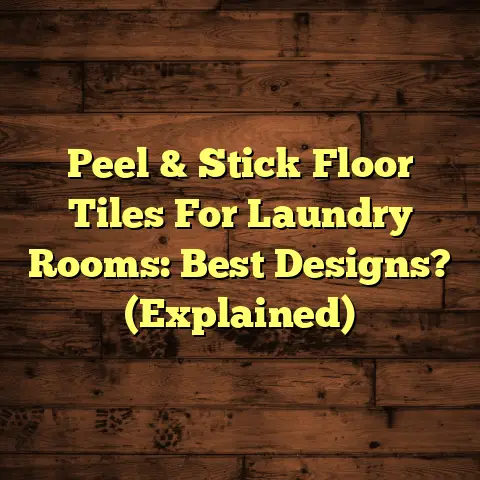 Peel & Stick Floor Tiles For Laundry Rooms: Best Designs? (Explained)