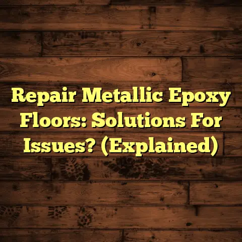 Repair Metallic Epoxy Floors: Solutions For Issues? (Explained)