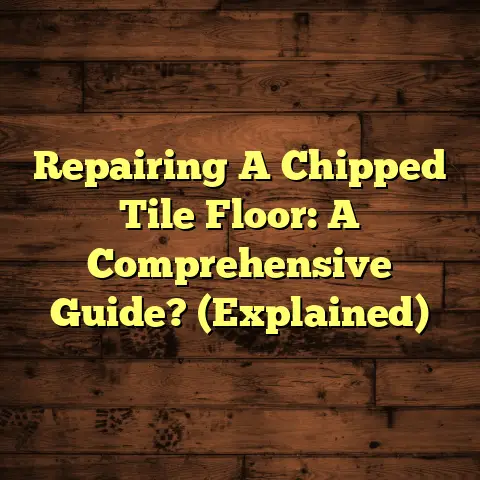 Repairing A Chipped Tile Floor: A Comprehensive Guide? (Explained)