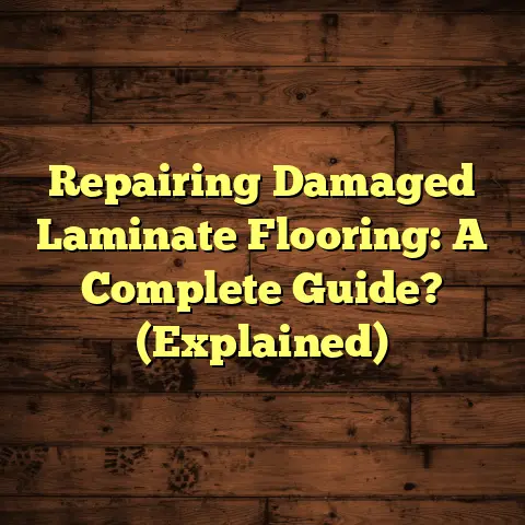 Repairing Damaged Laminate Flooring: A Complete Guide? (Explained)