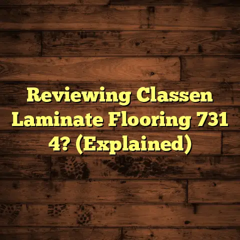 Reviewing Classen Laminate Flooring 731 4? (Explained)