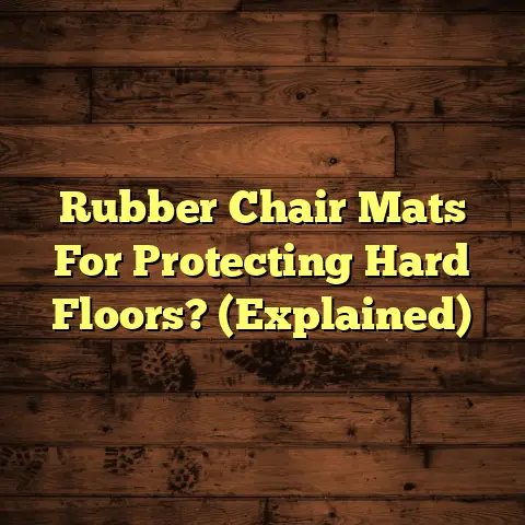 Rubber Chair Mats For Protecting Hard Floors? (Explained)