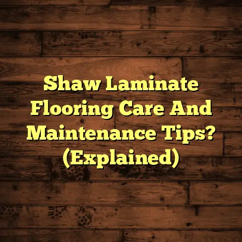 Shaw Laminate Flooring Care And Maintenance Tips? (Explained)