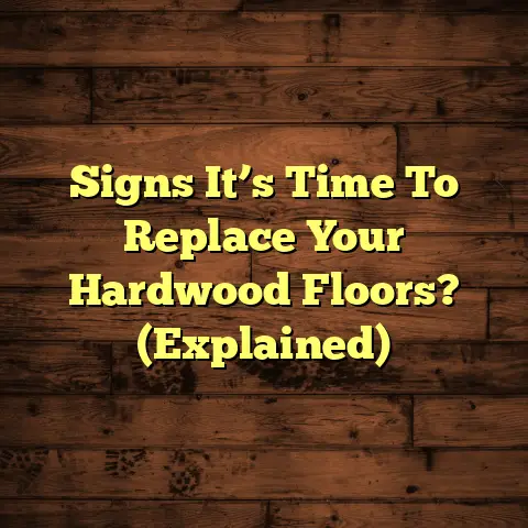 Signs It’s Time To Replace Your Hardwood Floors? (Explained)