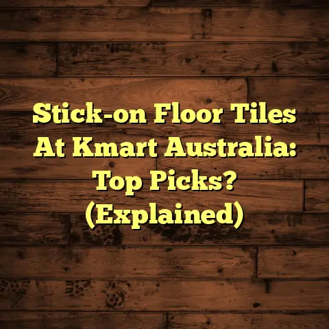 Stick-on Floor Tiles At Kmart Australia: Top Picks? (Explained)