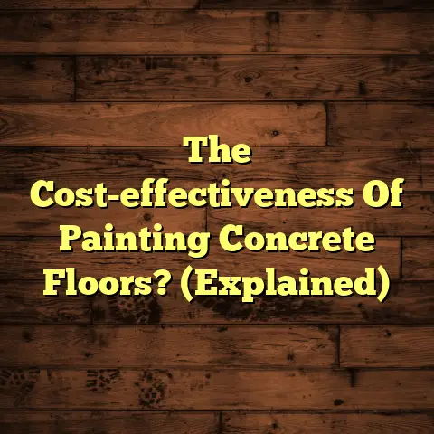 The Cost-effectiveness Of Painting Concrete Floors? (Explained)