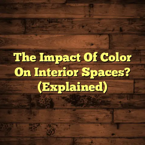 The Impact Of Color On Interior Spaces? (Explained)