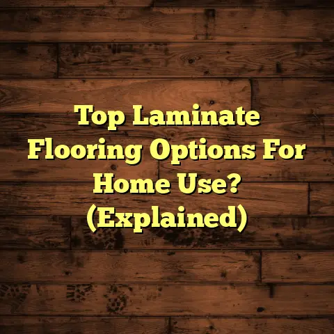 Top Laminate Flooring Options For Home Use? (Explained)