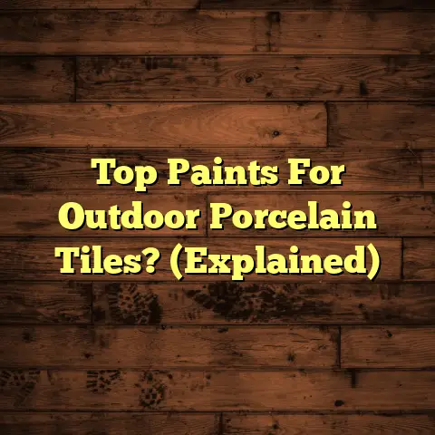 Top Paints For Outdoor Porcelain Tiles? (Explained)