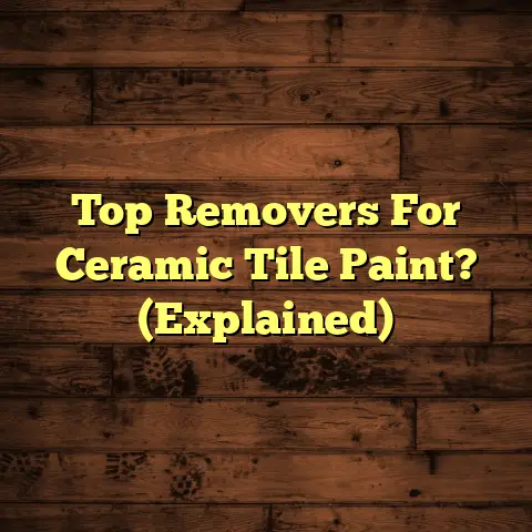 Top Removers For Ceramic Tile Paint? (Explained)