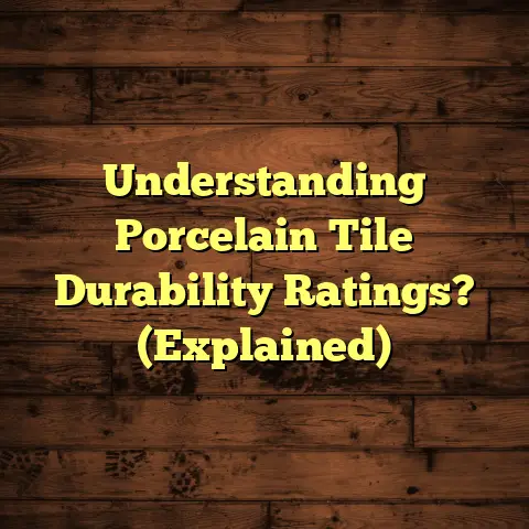 Understanding Porcelain Tile Durability Ratings? (Explained)