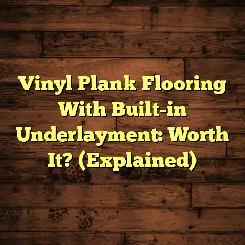 Vinyl Plank Flooring With Built-in Underlayment: Worth It? (Explained)