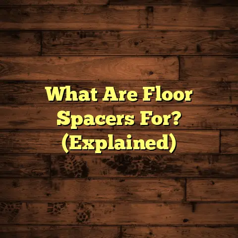 What Are Floor Spacers For? (Explained)