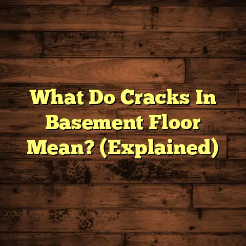 What Do Cracks In Basement Floor Mean? (Explained)