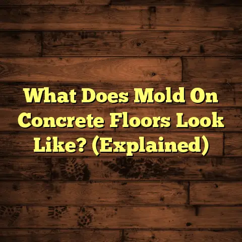 What Does Mold On Concrete Floors Look Like? (Explained)