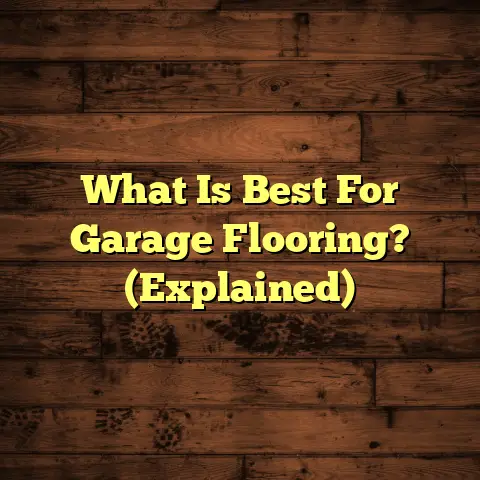 What Is Best For Garage Flooring? (Explained)