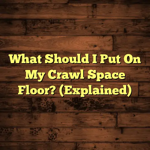 What Should I Put On My Crawl Space Floor? (Explained)