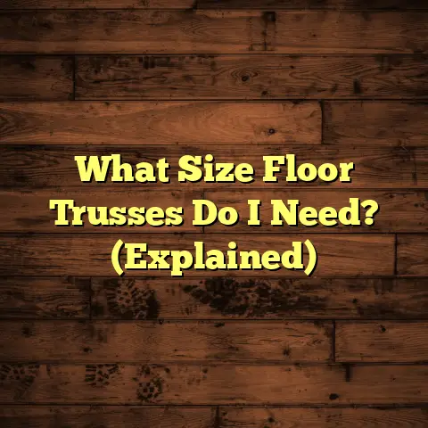 What Size Floor Trusses Do I Need? (Explained)