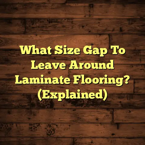 What Size Gap To Leave Around Laminate Flooring? (Explained)