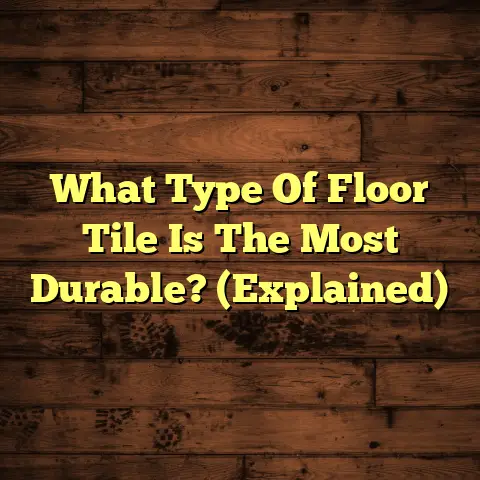 What Type Of Floor Tile Is The Most Durable? (Explained)