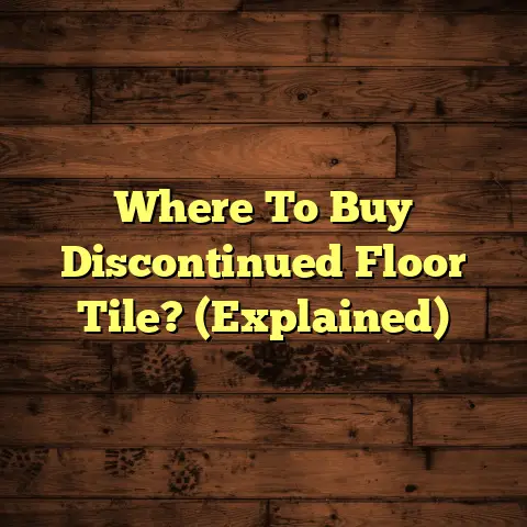 Where To Buy Discontinued Floor Tile? (Explained)