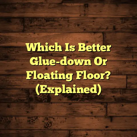 Which Is Better Glue-down Or Floating Floor? (Explained)