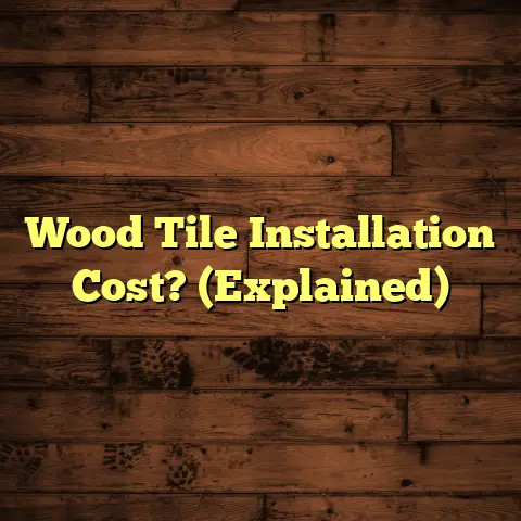 Wood Tile Installation Cost? (Explained)