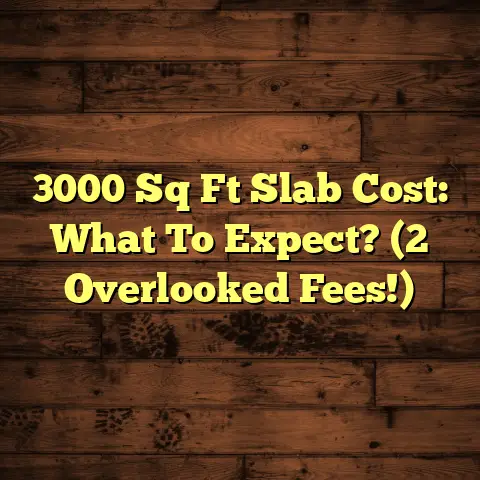 3000 Sq Ft Slab Cost: What To Expect? (2 Overlooked Fees!)